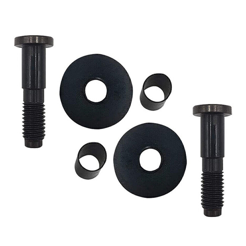 for Chevy for GMC for Cadillac for Hummer Black 2x Tailgate Door Latch Striker Bolt Set Q