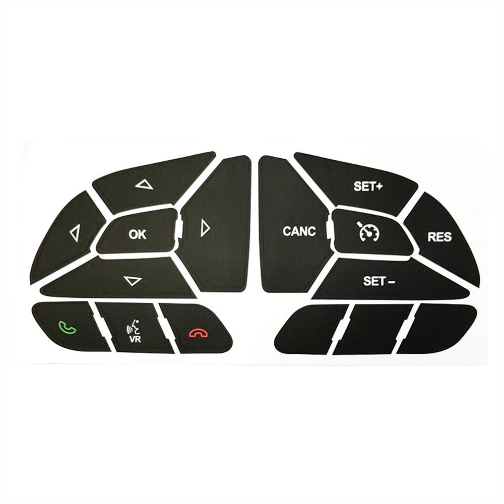 Steering Wheel Button Repair Decal Sticker Repair for DODGE for CHARGER 2016-2022