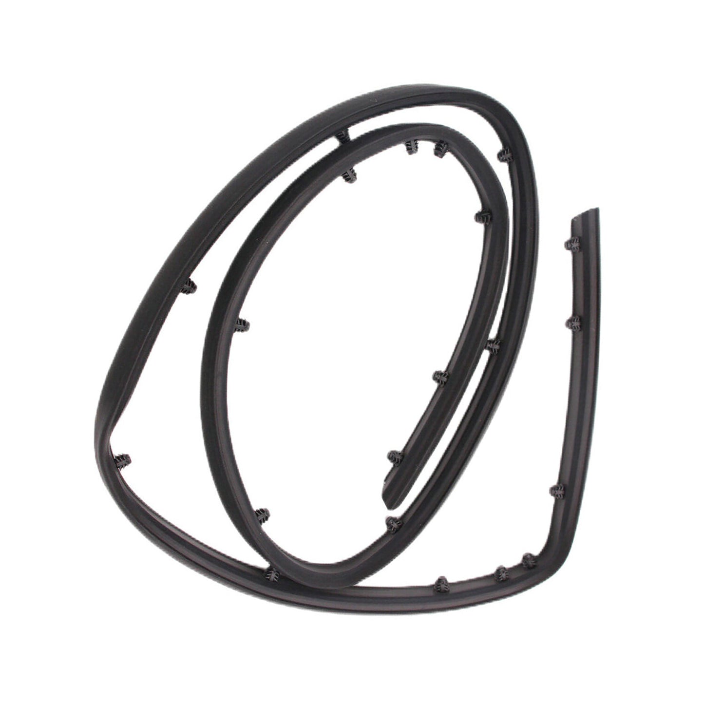 Front Bumper Shield Rubber Seal Strip Trim Fit for Hyundai 2012-2017 Accent Sedan n