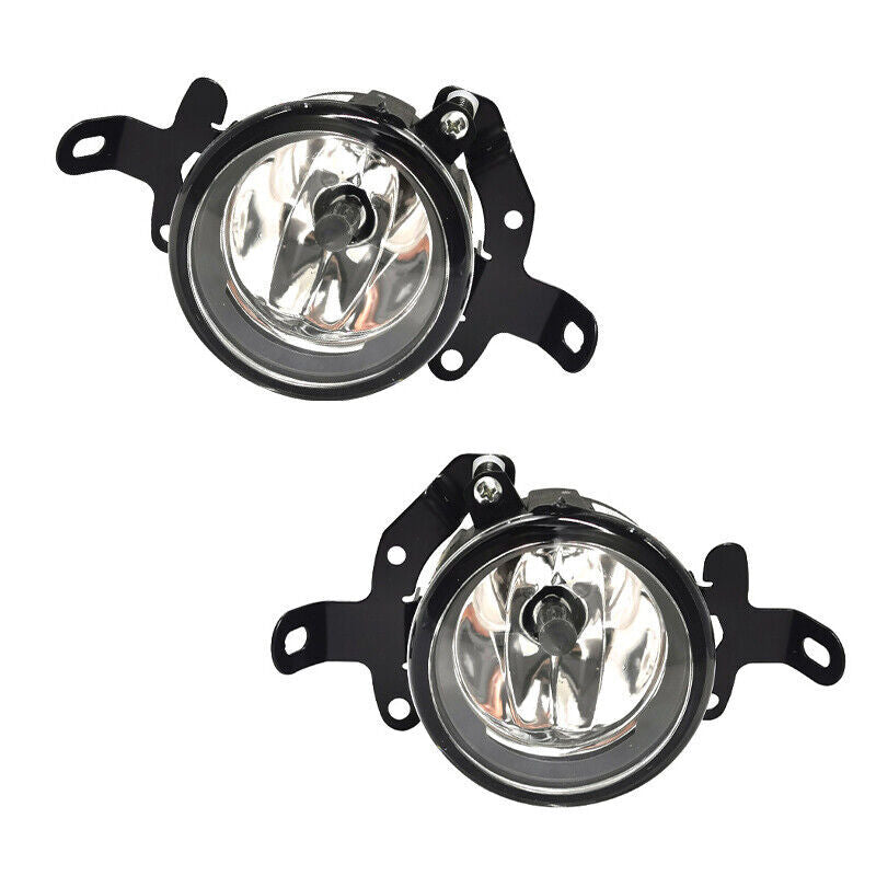 Pair Front Bumper Fog Lights For 2008-2014 for Mitsubishi Pajero V93 V98