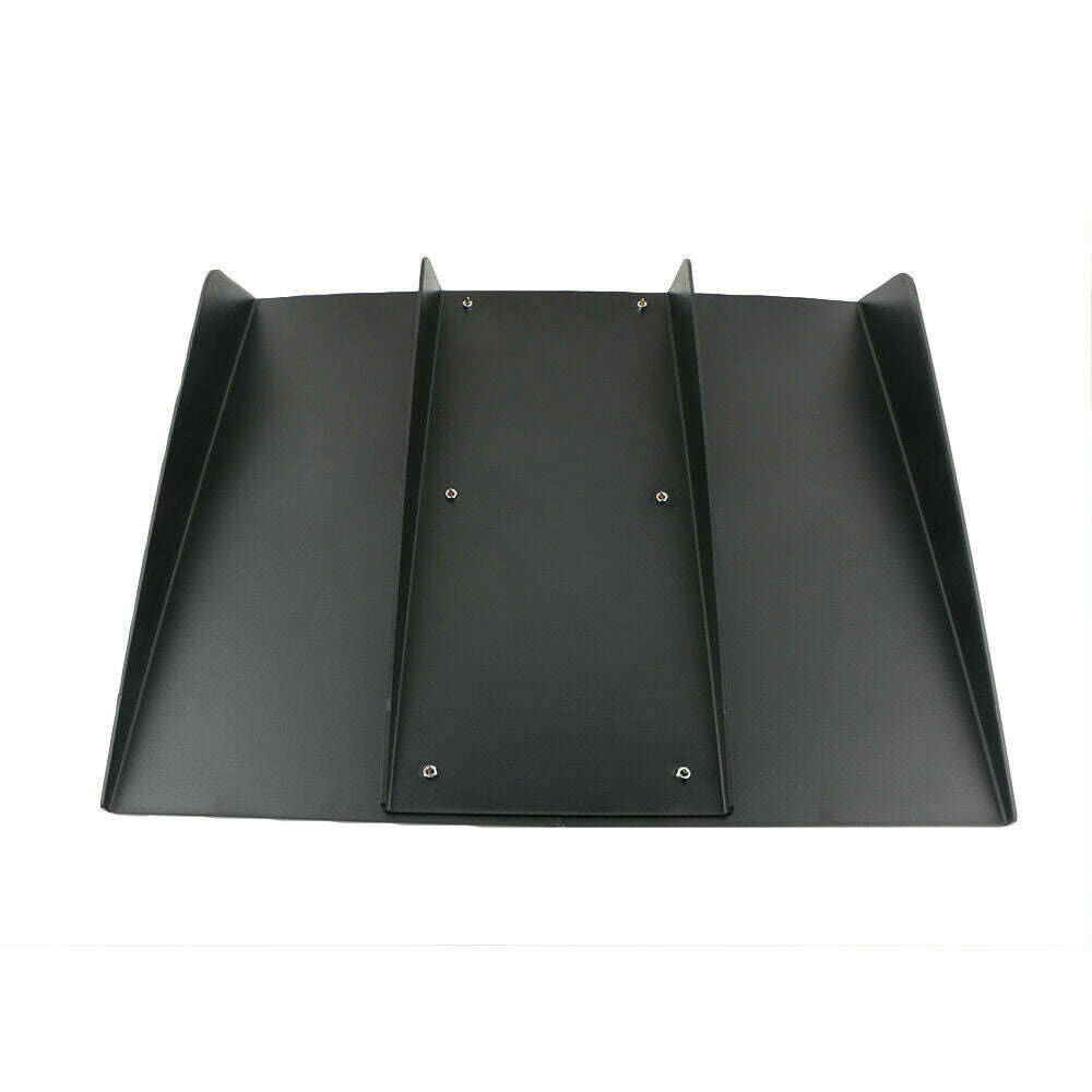 Rear diffuser, 4-fin bumper, lip separator, Spoiler body kit, 21.8 x 19 for Ford .