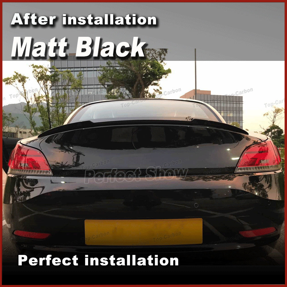 Matt Black Rear Trunk Spoiler Boot Wing Lip Fit for BMW Z4 E89 20i 23i 28i 09-15