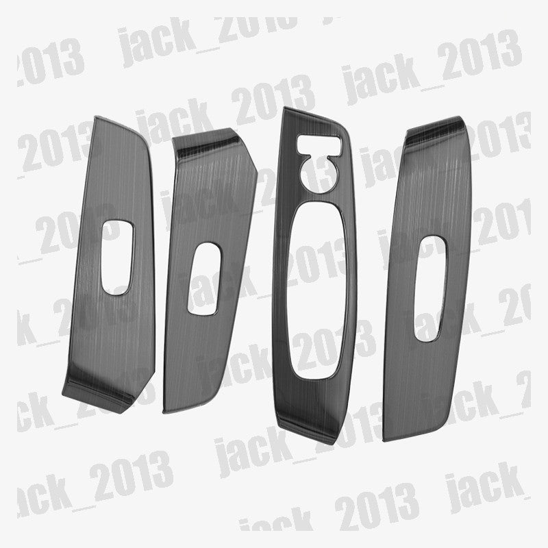 4pcs for NISSAN SYLPHY SENTRA 2020-24 BLACK WINDOW LIFT PANEL SWITCH COVER TRIM