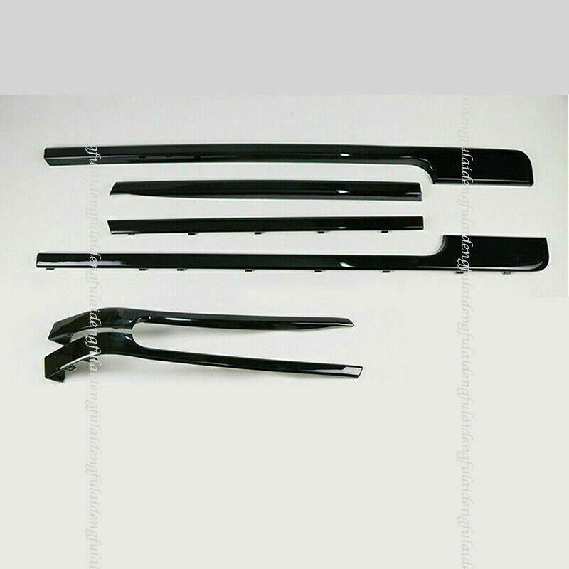 6P Glossy Black Door Side Trim Strips Replace for Range Rover Vogue L405 2013-21