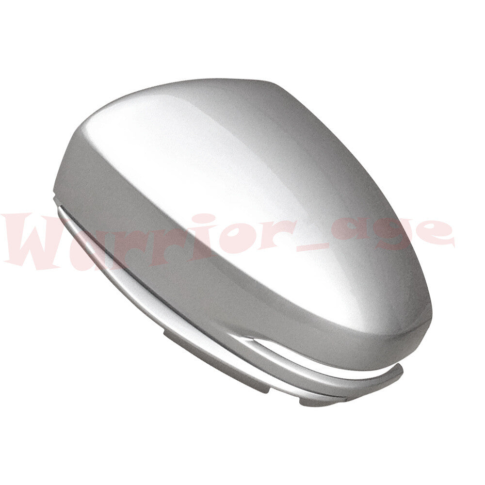 Fits 2014-2020 for Honda Fit3 Jazz GK Left Side Mirror Cover With Light Silver