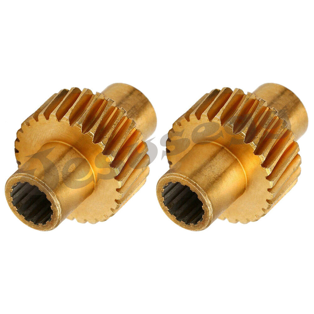 2X Adjustment Wheel Gear Brass Wheel Gear for Toyota for Land Cruiser LC80 AAGER018 Q