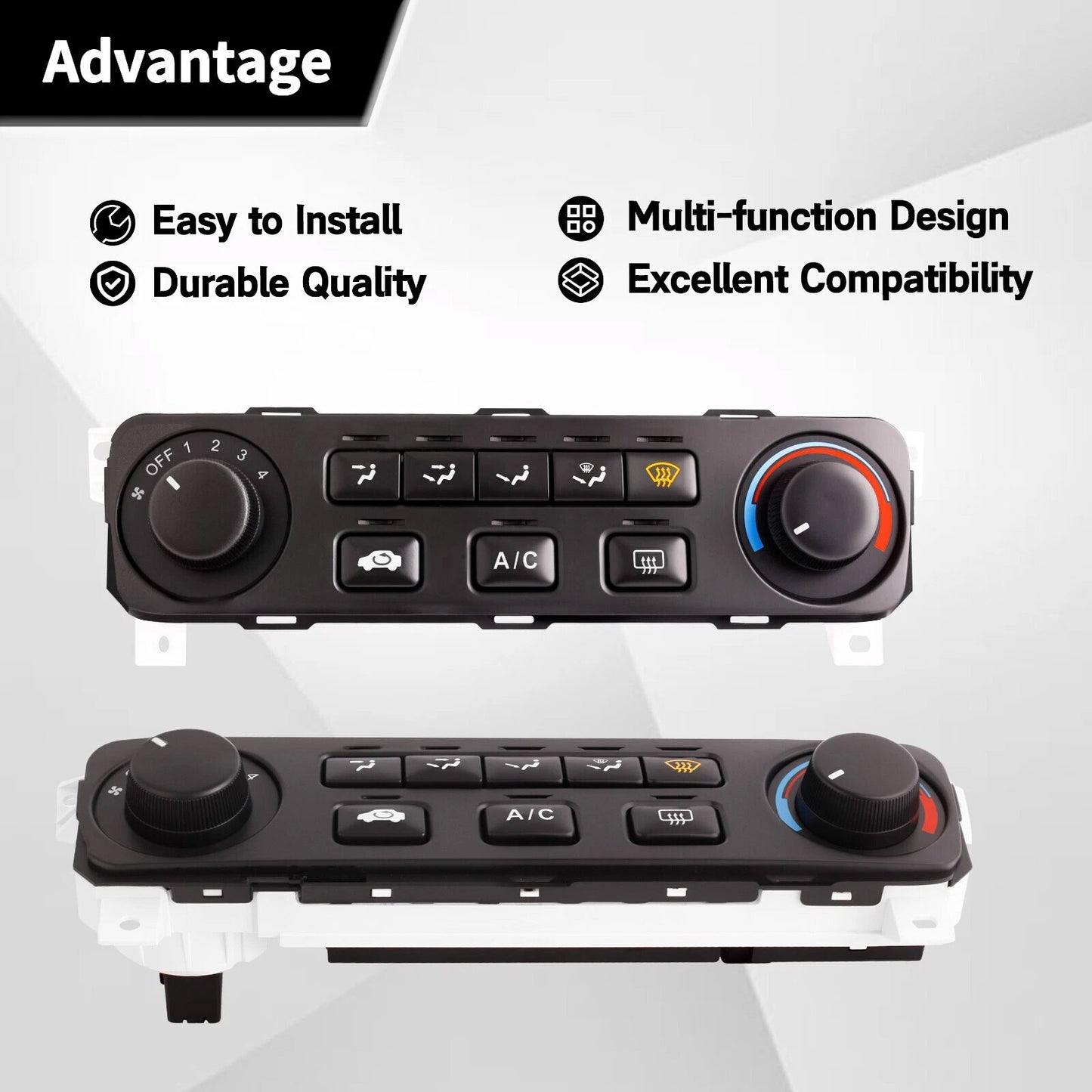 79600-S84-A21ZA Climate Control Module Panel for 2001-2002 for Honda Accord Q