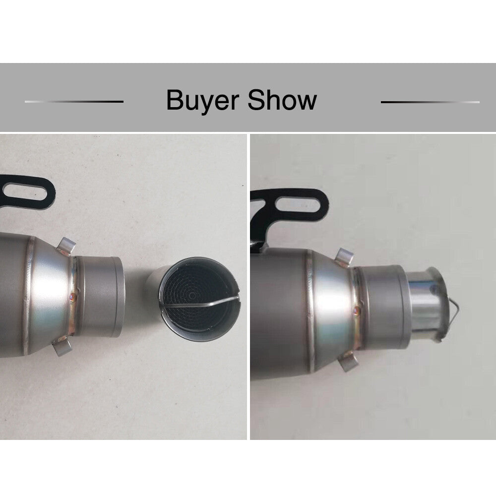 ZSDTRP DB Killer Universal Motorcycle Exhaust Muffler 60MM Q