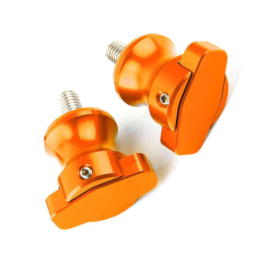 for Honda CBR600RR 2003-2017 Orange CNC Swingarm Sliders Spools Stand Screws M8