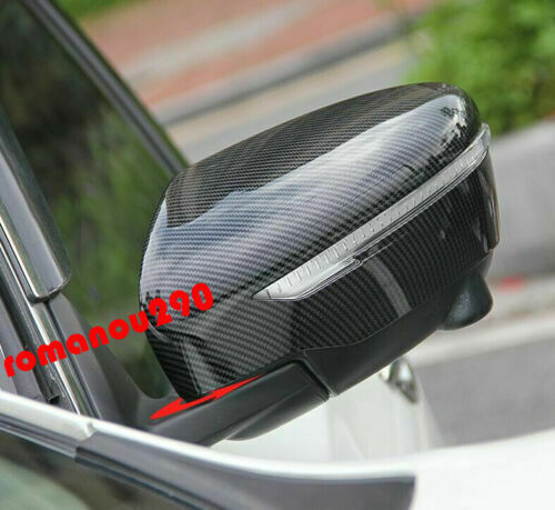 for Nissan Rogue Sport 2017-2021 Replace Carbon Fiber ABS Rearview Mirror Cover