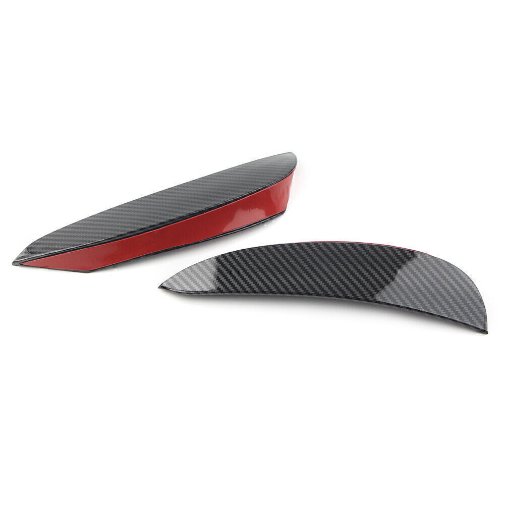 for Mercedes Benz E W213 Sport Carbon fiber pattern Bumper Canards Vent Flap Q