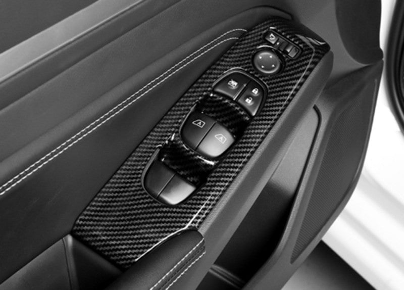 for Nissan Teana Altima 19-2022 Carbon Fiber Look Window Lift Panel Switch Trim