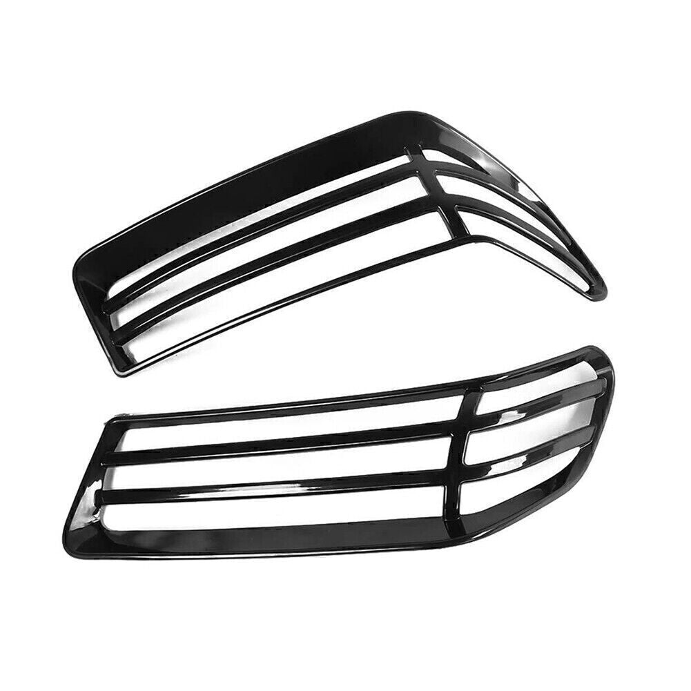 2pcs Front Wheel Eyebrow Light Decor Cover Trim for Jeep for wrangler JL 2018-2020