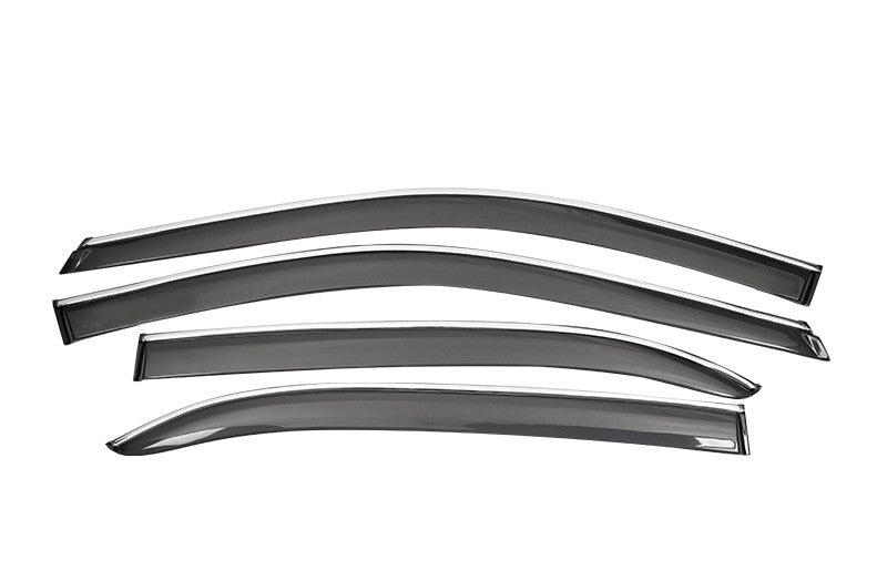 for Lincoln 2017-21 Window Visor Vent Shade Sun Rain Guard Deflector