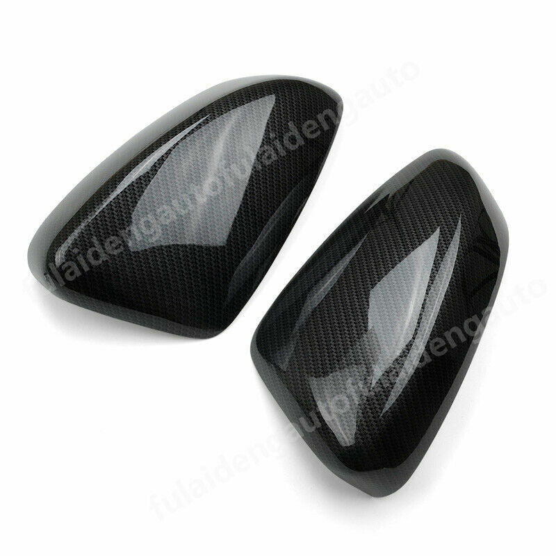 for Mazda 6 Atenza 2014-2017 Carbon Fiber Look Rearview Side Mirror Cover Trim