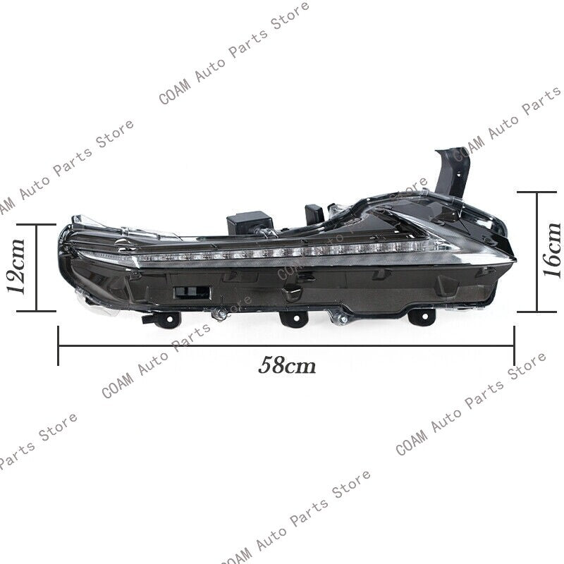 Daytime running lights and turn signals for Lexus F-Sport NX200t 2015-2021