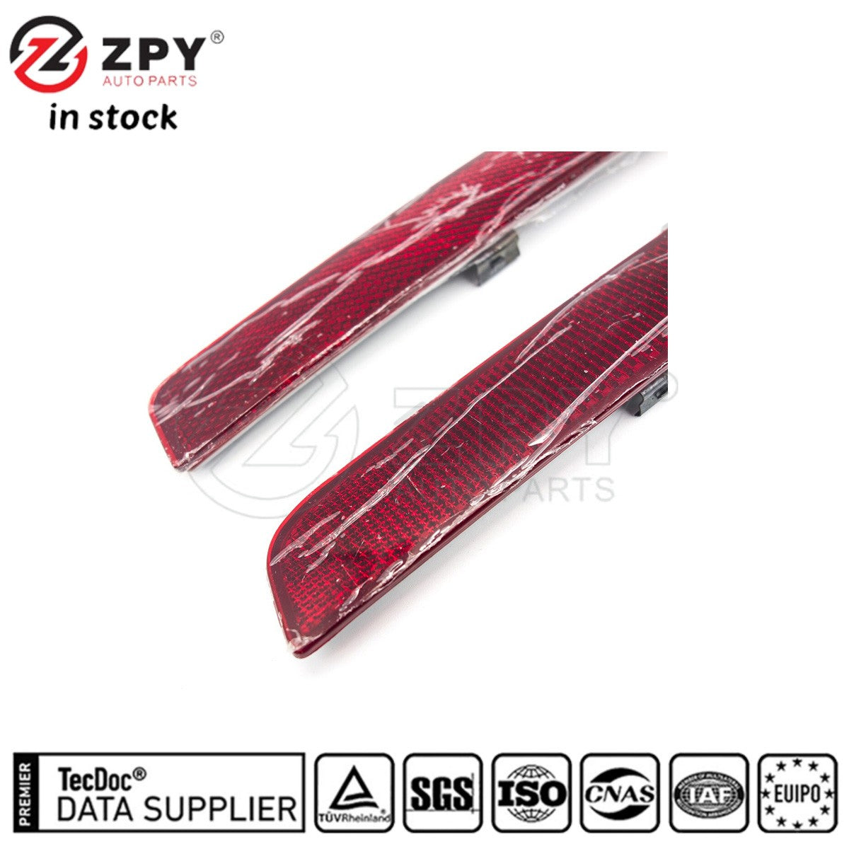 New 2 pieces rear bumper tail light reflectors for Land Rover for Range Rover