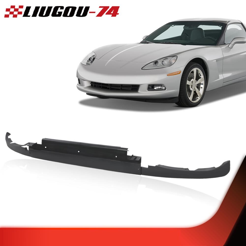 Fits 2005 - 2013 C6 for Corvette Front Air Dam Boiler w/Hardware 3 Piece - v