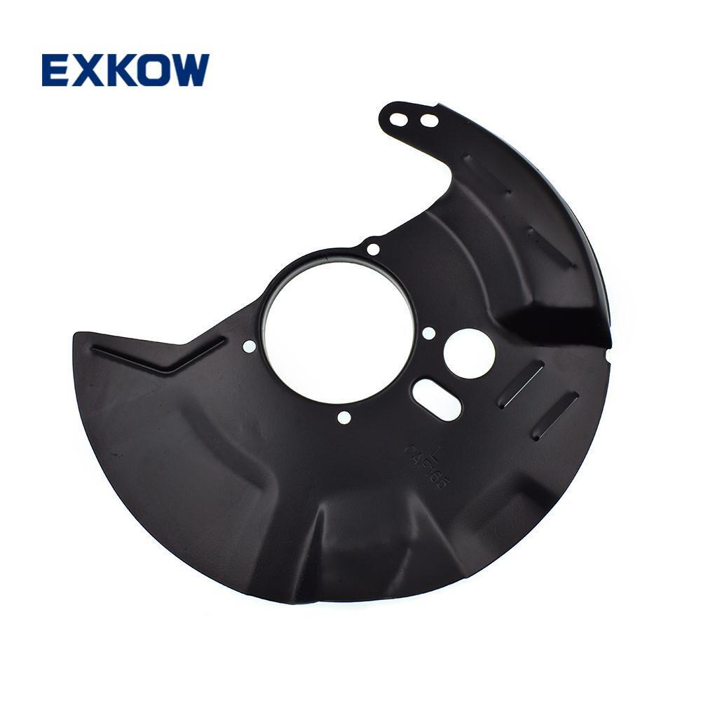 A Pair Front Brake Disc Cover for Mitsubishi Pajero for Challenger MR249345 MR249346 Q