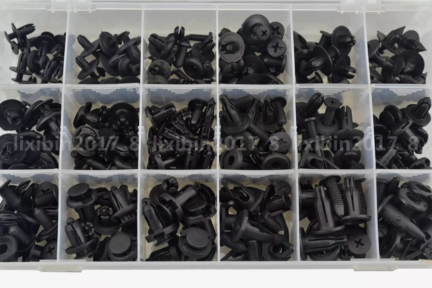 180x Car Push Pin Rivet Trim Clip Panel Retainer Assortment for Toyota for Honda