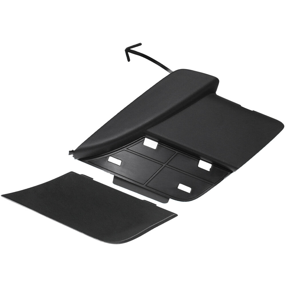 Front Bumper Tow Hook Cover Cap Set Unpainted For SX4 Scross Facelift 2016-2020 Q