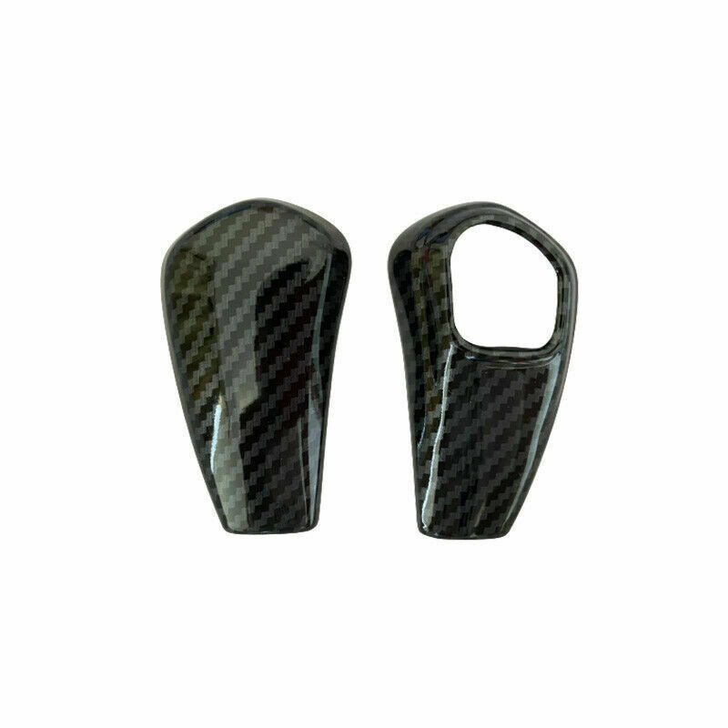 for Honda CR-V 2015 2016 Carbon Fiber Central Console Gear Shift Knob Cover Trim
