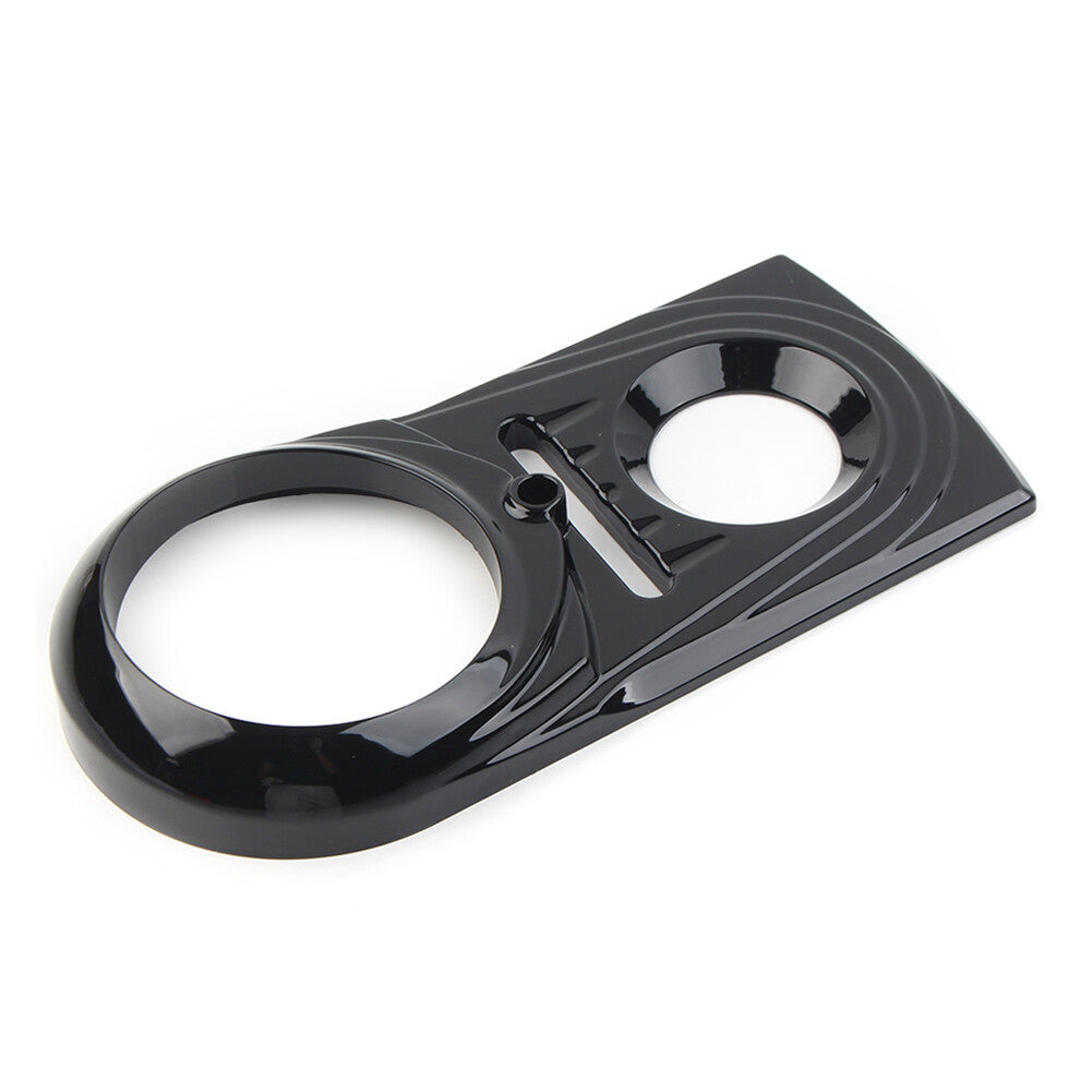 Dash Panel Insert Cover Cap Fit for Harley Softail FLSTC Street Glide Black Q