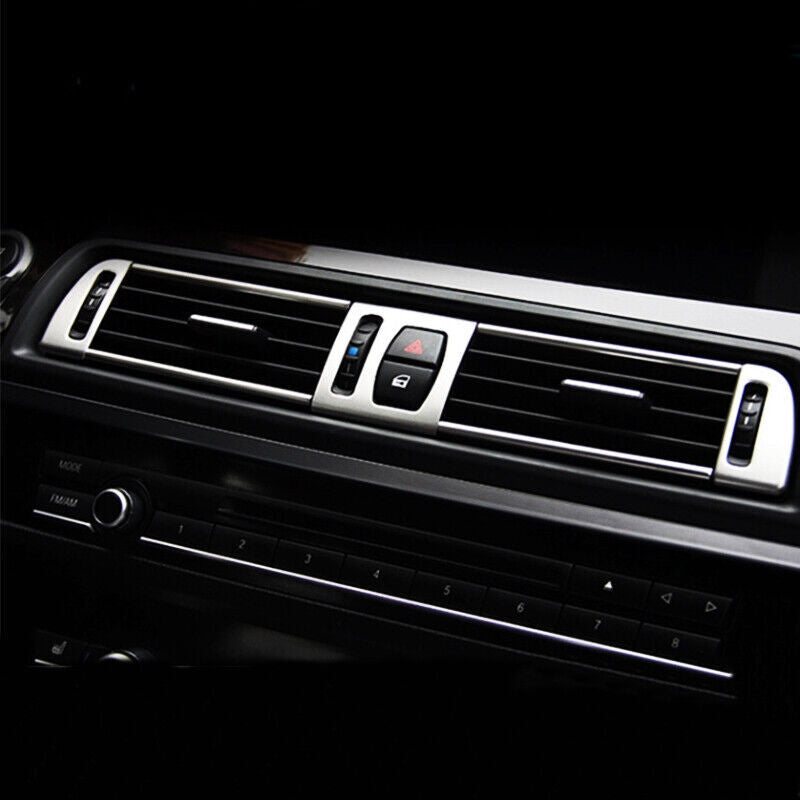 Car Interior Air Vent Outlet Frame Cover Trim for BMW 5 Series F10 F18 2011-2017