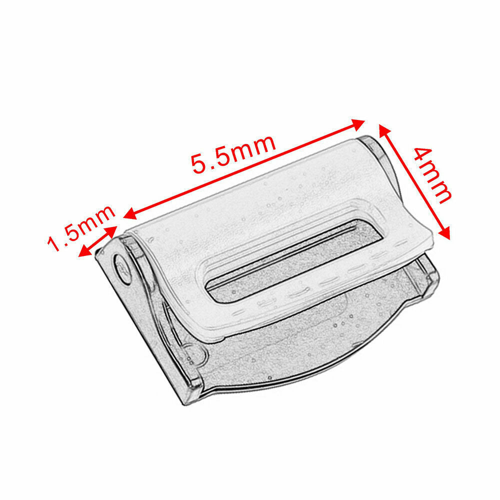 2-Piece Car Safety for Seat Belt Buckle with Adjustable Clip - Comfortable and Universal