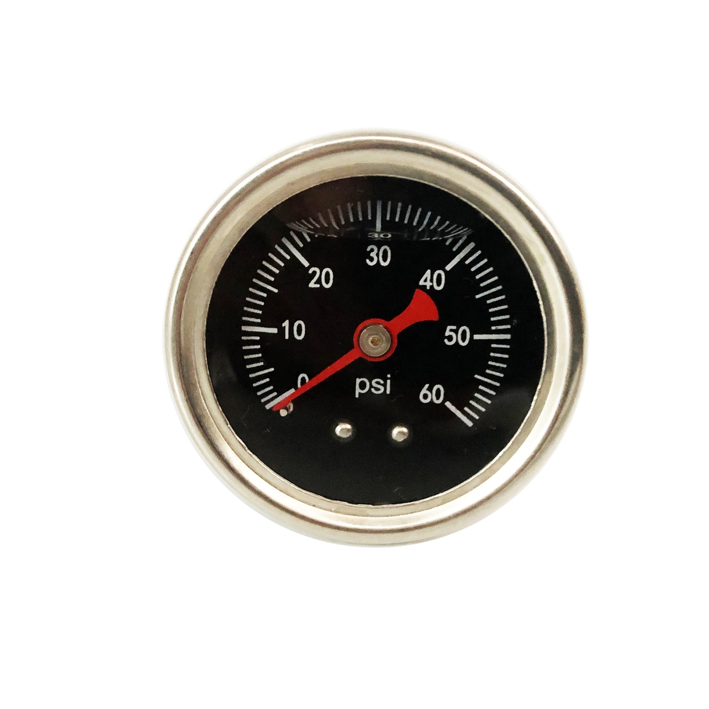 Universal Fuel Pressure Regulator Gauge 0-60psi Liquid 1/8 NPT Oil Pressure