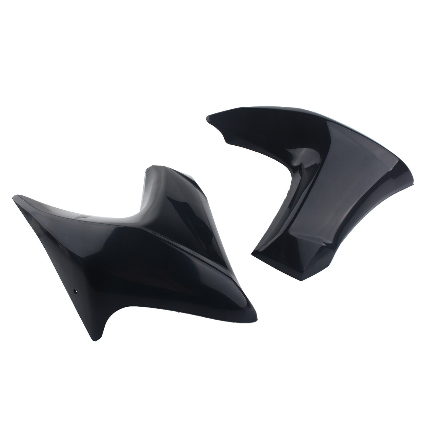 Front Side Radiator Cover Panel Fairing Cowling ABS for KAWASAKI ER-6N 2012-2016 Q
