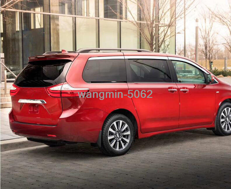 2011-2020 for Toyota for Sienna Chrome Window Visor Vent Shades Sun Rain Guard trim