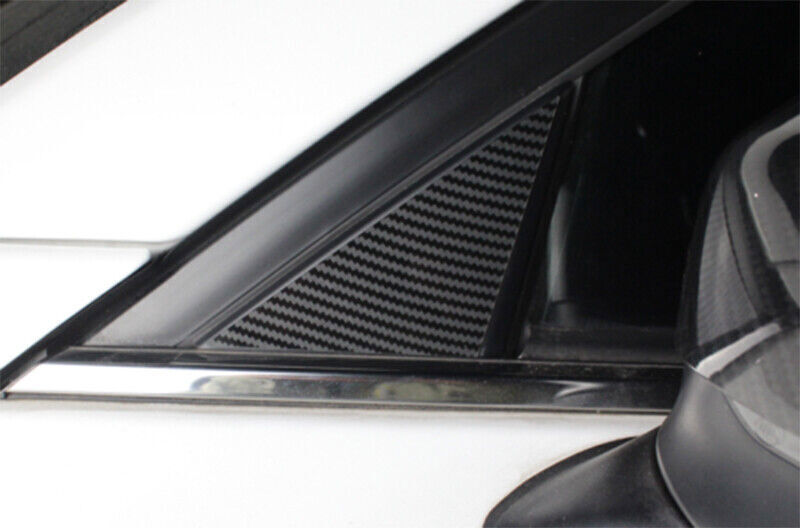 for Mazda CX-5 17-24 ABS Carbon Fiber PC Window Center BC Pillar Post Cover Trim