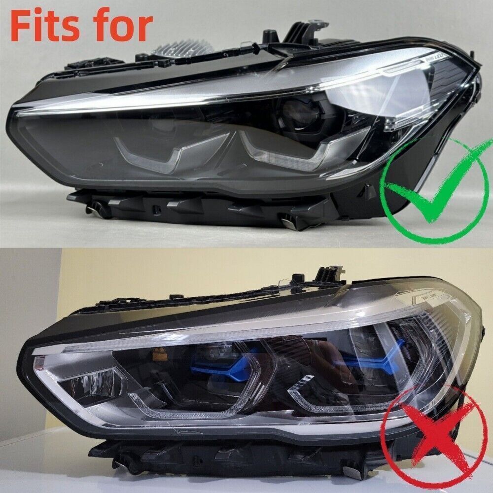 Yellow Daytime Running Light DRL LED boards for BMW X5 X6 X5M X6M 2019-2022