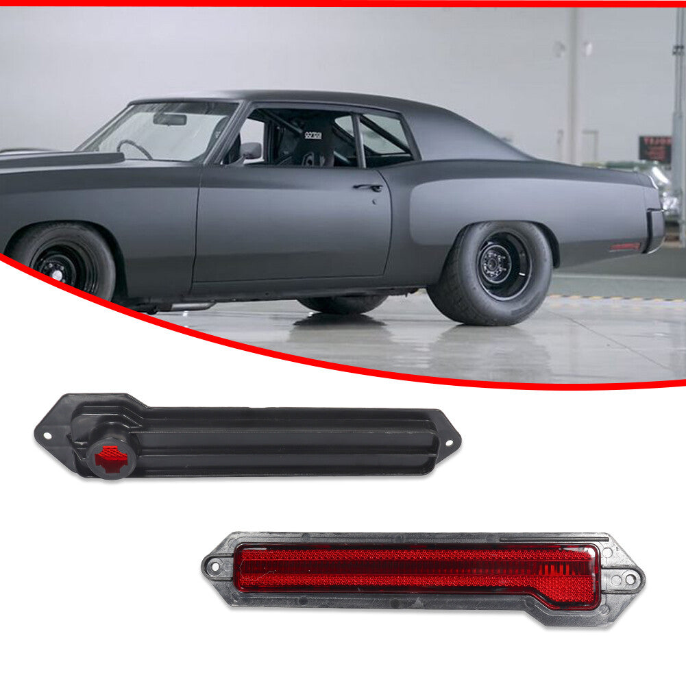 Suitable for 70-72 Monte Carlo OE style red lens rear marker signal light- v