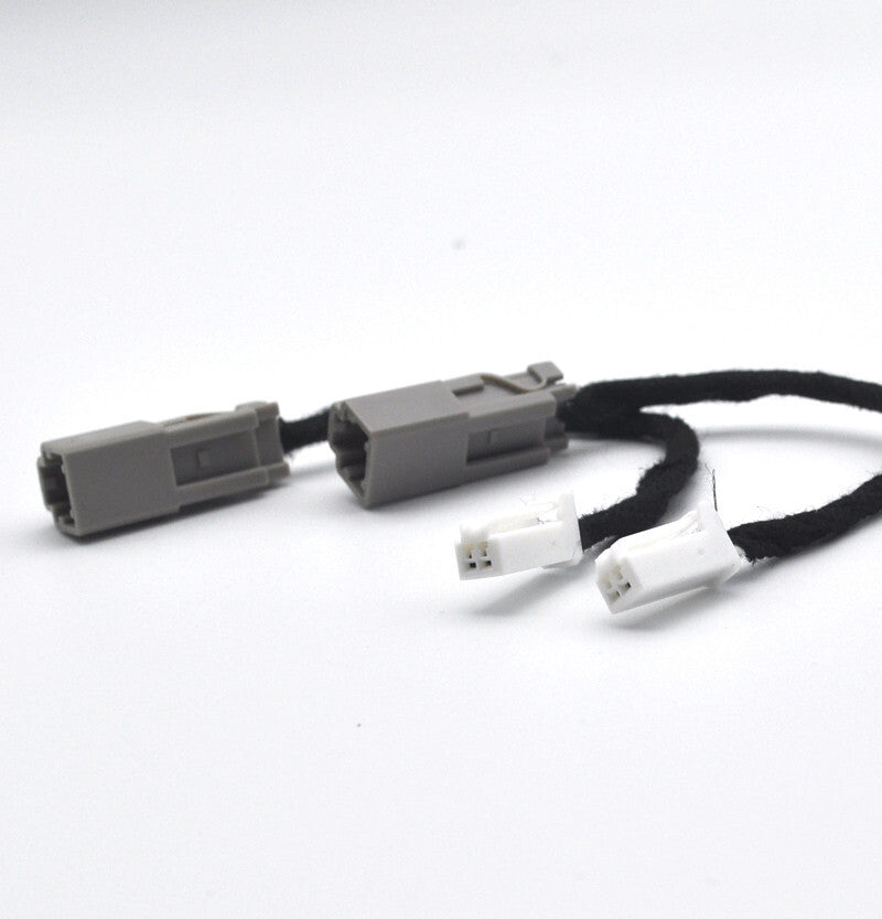 2 Halogen LED Conversion Adaptor trunk plate light cable for Honda Fit CRV for civic v