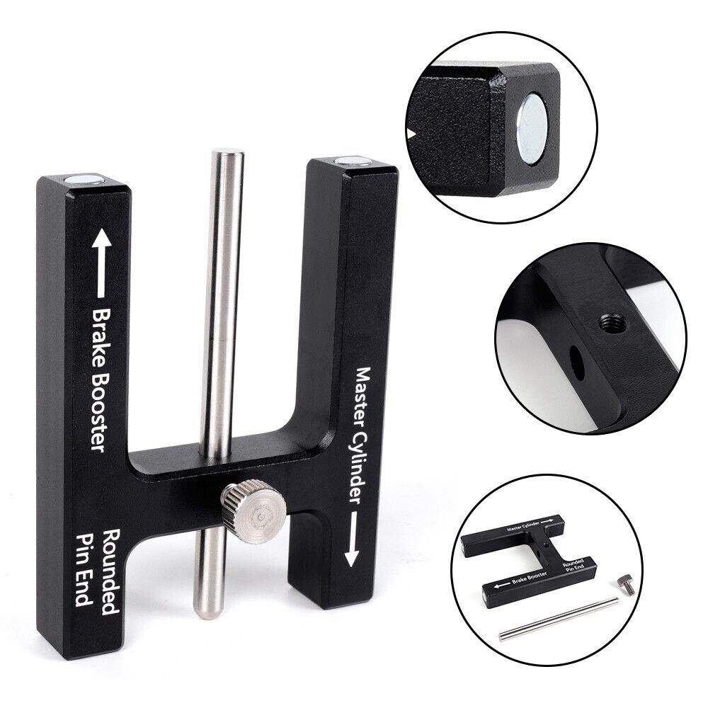 Master Cylinder Push Rod Length Gauge Brake Booster Push Rod Pin Adjustment Tool Q