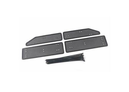 for Toyota for Corolla Cross 2022-23 Front Bumper Anti-Insect Net Grille Black Steel