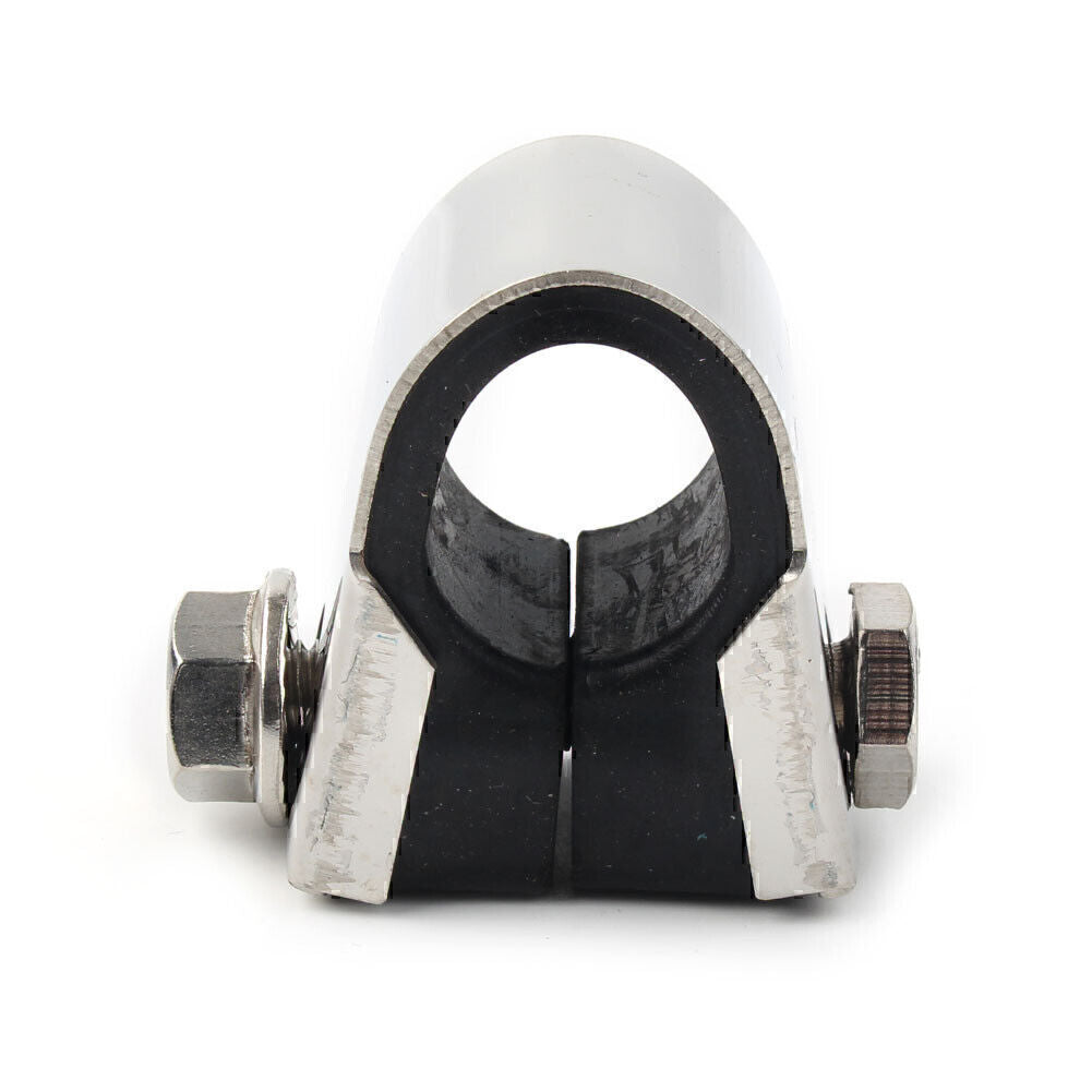 Motorcycle Speedo Clamp Gauge Rubber For 7/8 1 Handlebar Mounting Bracket