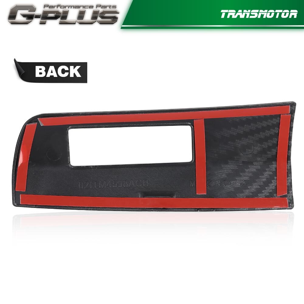 Carbon Fiber Head-Up Display Panel Protective Cover Fits 2020 - 2023 for Corvette C8- v