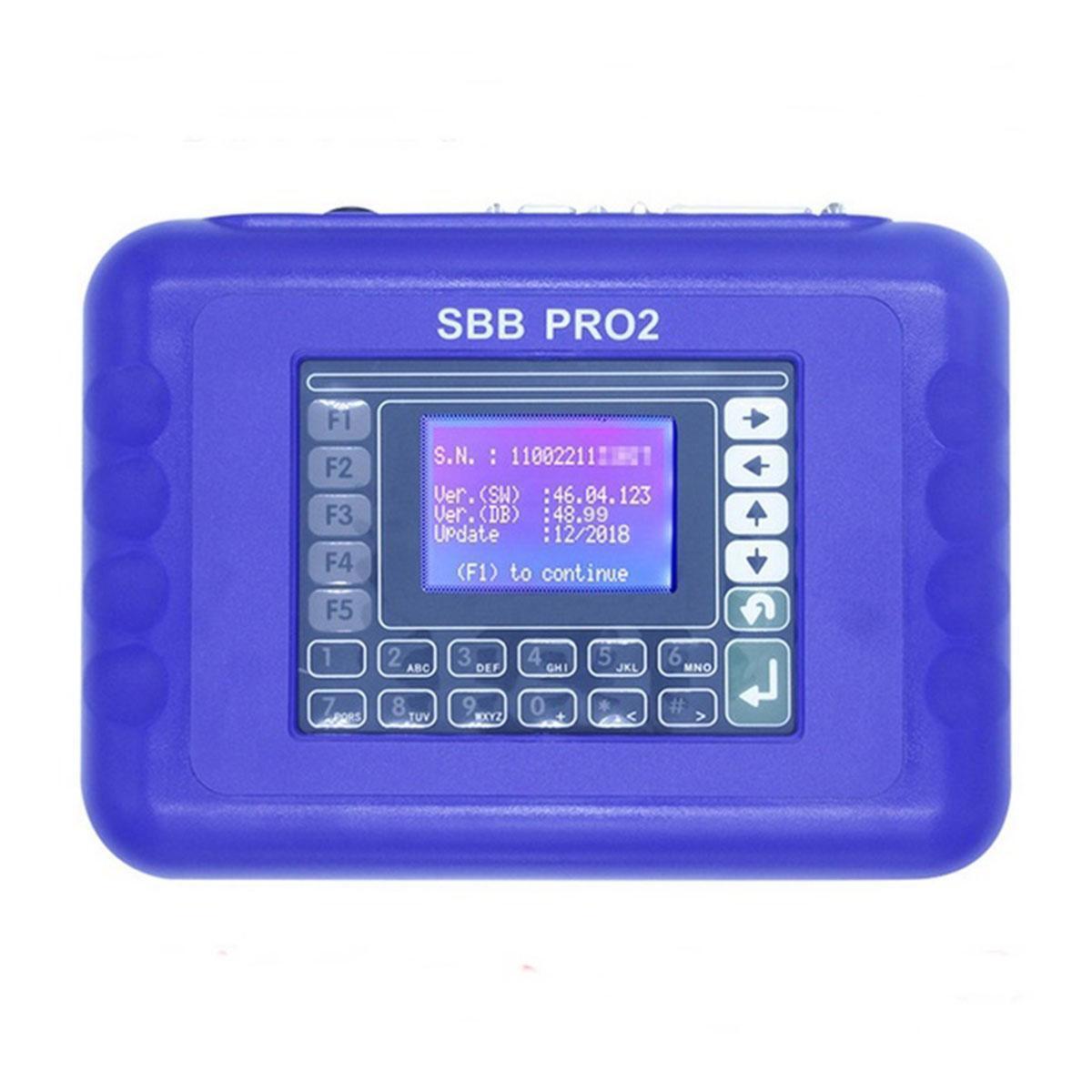 SBB Pro2 Key Programmer Immobilizer Car Auto Key Maker NEWEST VERSION v48.99 Q