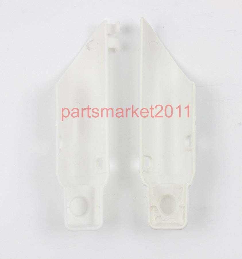 White Front Forks Guards Plastics Covers for Honda CRF50 XR50 Pit Dirt Bikes