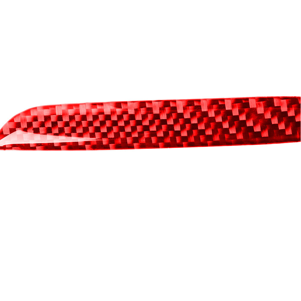 4X Red Carbon Fiber Door Handle Panel Cover Trim for Mazda MX-5 Miata 2009-2015
