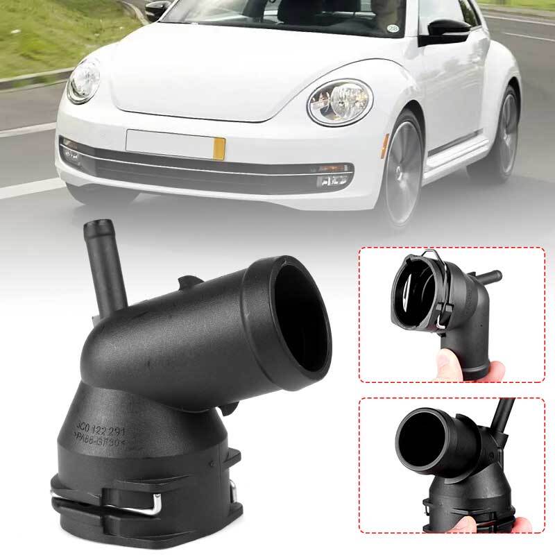 3C0122291 Upper Radiator Coolant Pipe Connector for VW Beetle for Passat for Golf for Audi