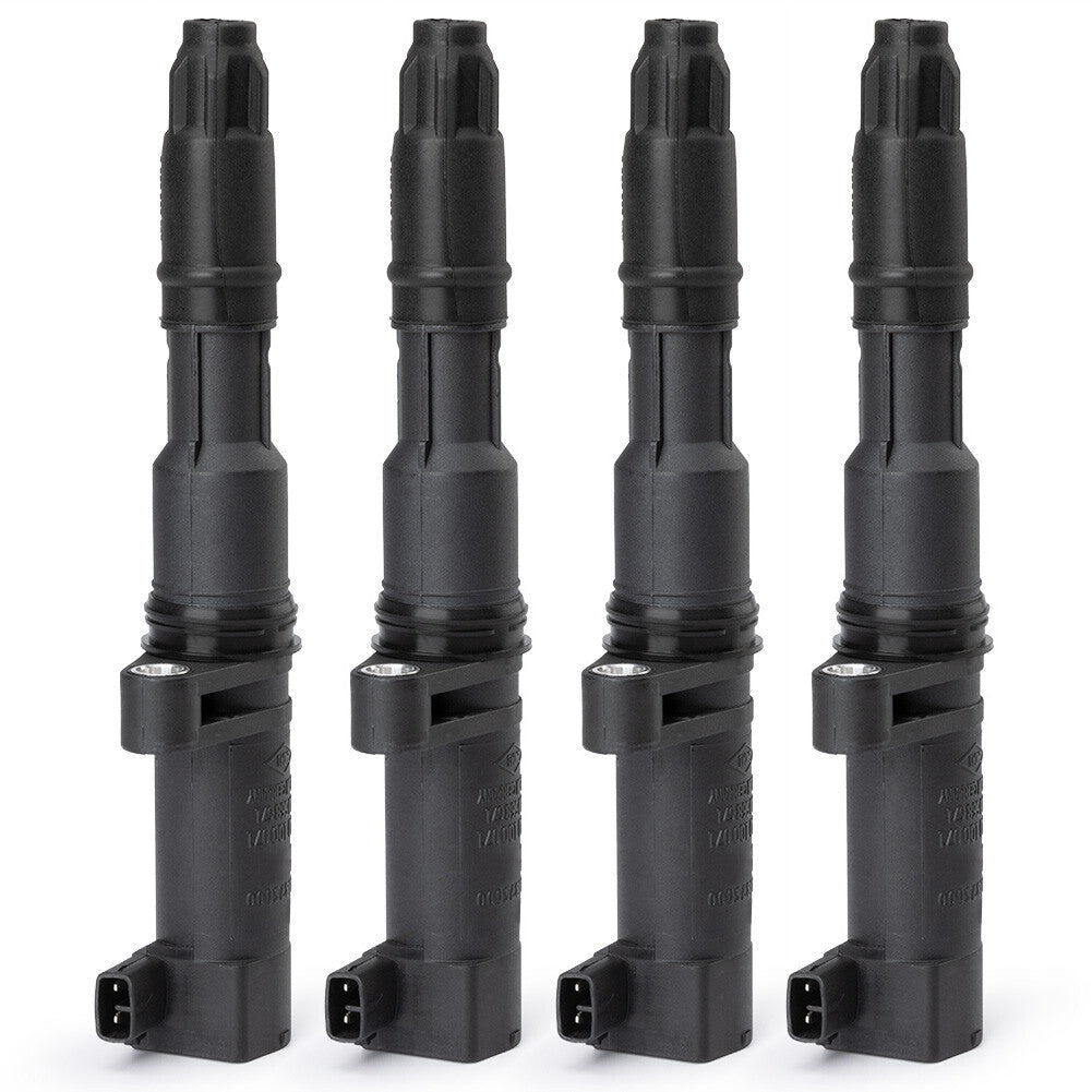 4 Ignition Coils for Renault Clio Scenic Megane Laguna Kangoo Trafic F4R 2.0L