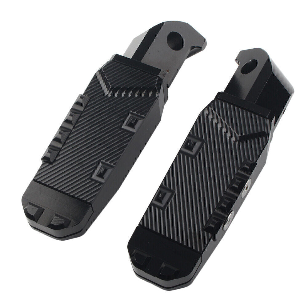 CNC Aluminum Rear Passenger Footrests Foot Pegs Pedal Pads for Yamaha FZ1 YZF R3
