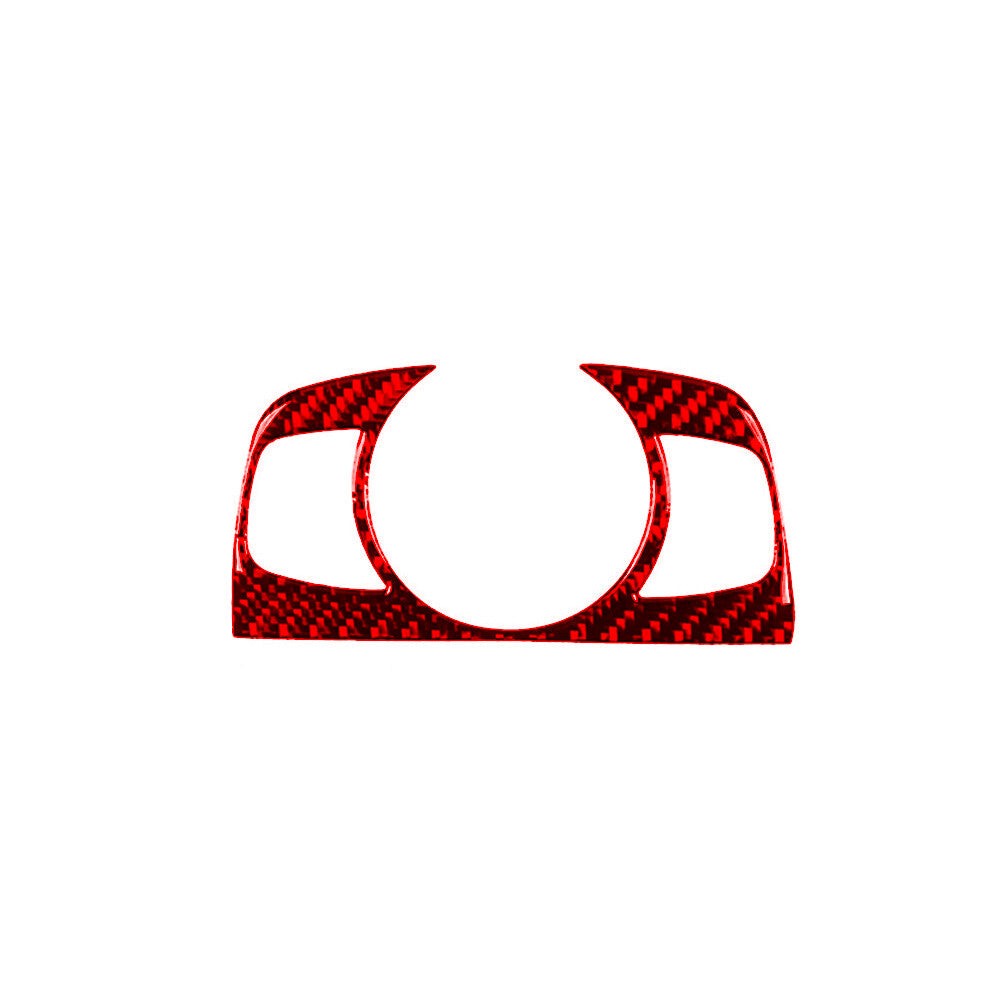 for ACURA TL 2009-2014 Red Carbon Fiber Interior Joystick Accent Trim Cover