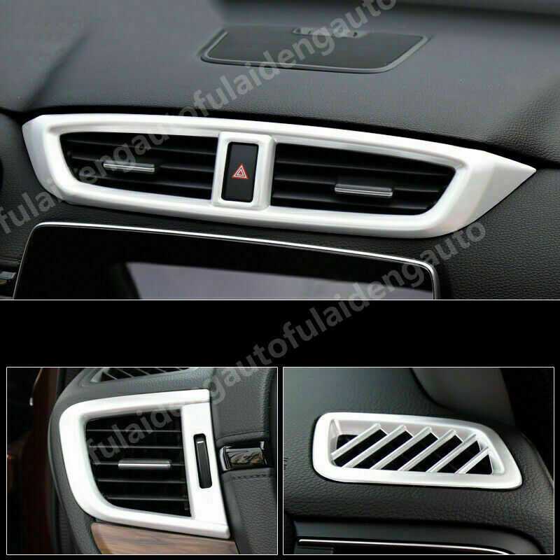 for Honda CR-V CRV 2017-2022 Interior Dashboard Air Vent Outlet Panel Cover Trim