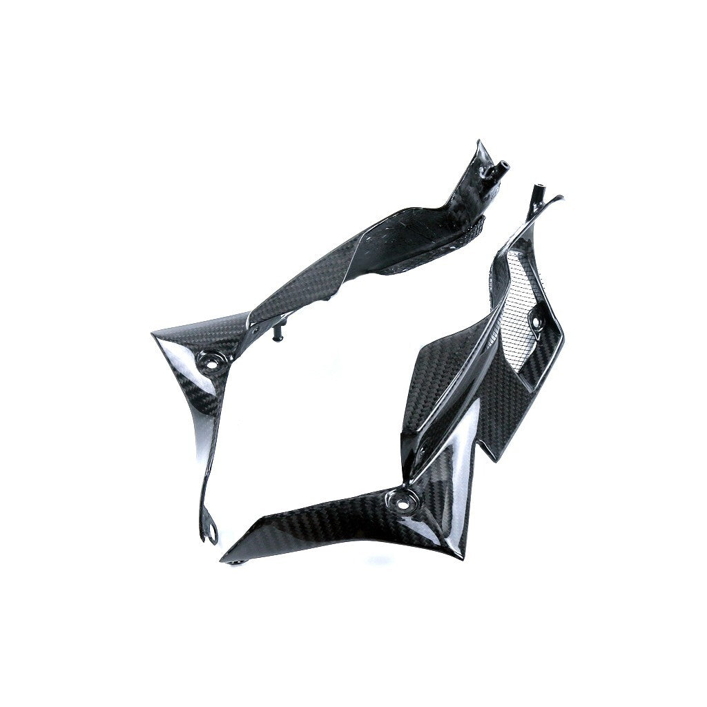 2014-2020 Real Carbon Fiber for Kawasaki Z1000 Front Side Panels Fairing Twill