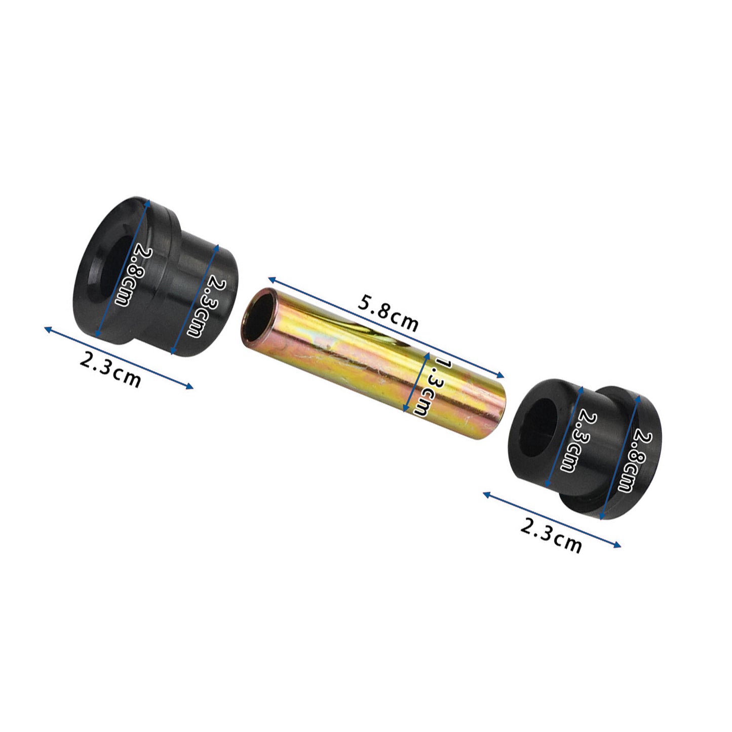 Club Car for DS Bushings Kit for Front Rear Leaf Spring Upper A Arm Suspension NEW